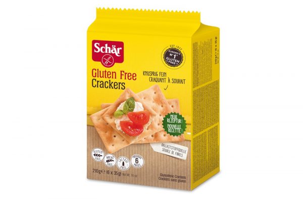 Schär glutenvrije crackers 210gr